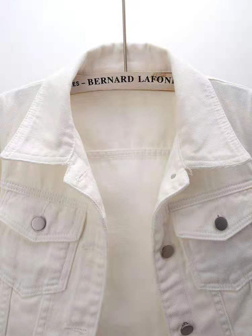 Cropped Denim Jacket Women's Half Sleeve Flap Pockets Plus Sizes S-5XL 6d2fcc15-ee74-4e46-9d55-23db7941be19-Max Trendsi