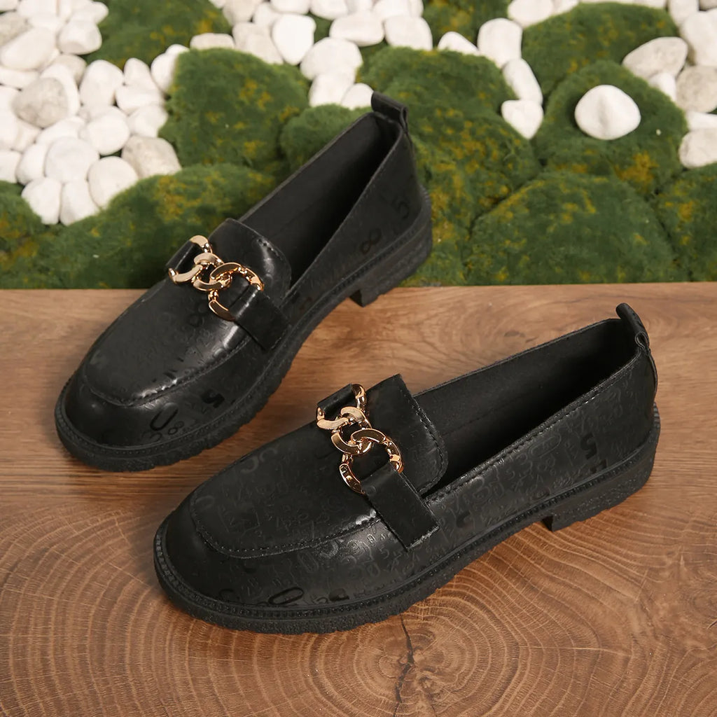 Women's Loafers Stylish Round Toe Block Heels for Comfort and Elegance Shoes 6e03a951cf5c45ed8ca03cdec1211ca3-Max-Origin Trendsi