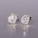 2.4 Carat Moissanite Platinum-Plated Stud Earrings Zircon Square 925 Silver Silver One Size 6e1f8a8b-502c-4316-b2ff-4c9be056c229-Max-Origin Trendsi