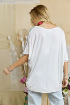 ADORA Blouse Colorblock Stripe Casual Knit Tunic Top Oversized 6f1baaaa833141cdb371c9ebf4e3d7f6-Max-Origin Trendsi