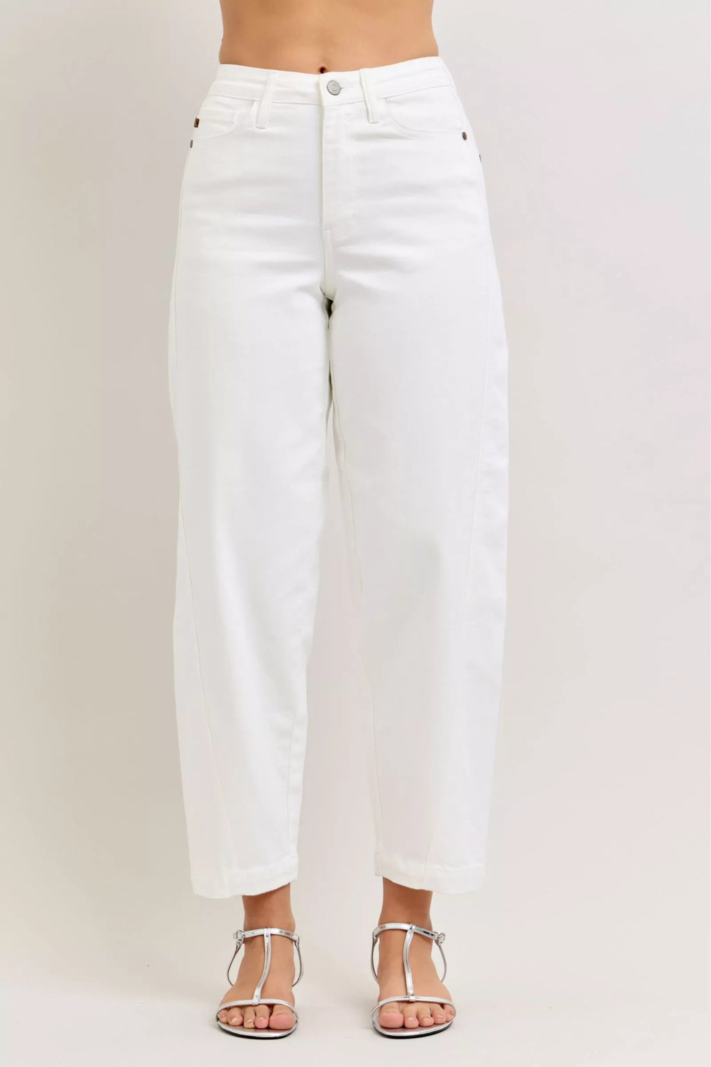 Judy Blue White Barrel Jeans High-Waisted Rigid Magic Panel Denim Pants WHT 6f418d67-9127-41e3-a5be-313aa411275a-Max-Origin Trendsi