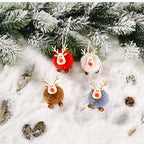 Christmas Ornament Reindeer Decorative Wooden Felt Toy For Tree Red One Size 708ccf05-7349-4e6d-ad79-780ed4fc4b45-Max-Origin Trendsi