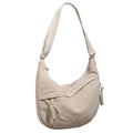 Lightweight Nylon Crossbody Bag - Medium Size, Imported, 13.4 Inches Length