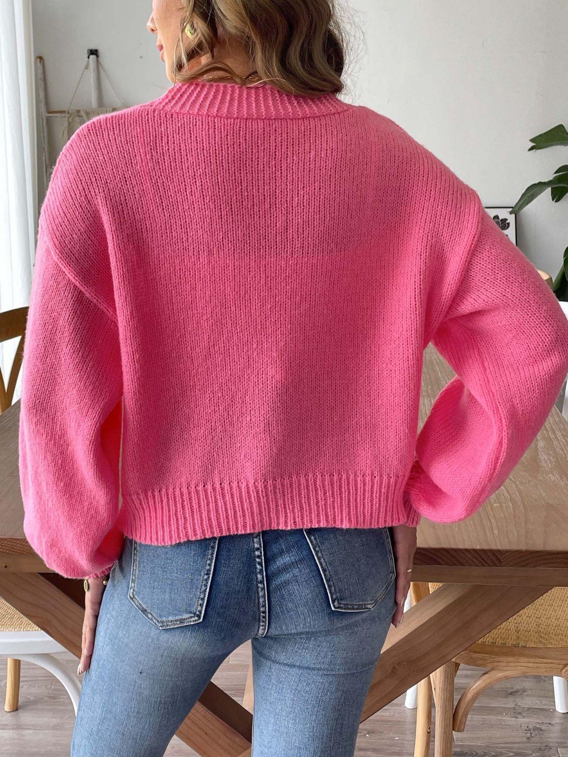 Pearl Cardigan Open Front Long Sleeve Soft Casual Knitwear 71b2472f-b0a5-45ca-9a1e-19d6ebf99495-Max Trendsi