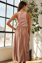 ADORA Tank Dress Drawstring Sleeveless Washed with Pockets 7358705f-856b-4056-9baf-0c34054d3630-Min Trendsi