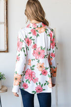 Heimish Floral Blazer Multi-Color Single Breasted Long Sleeve Ruffle with Tunic 749602c5-4bcc-471e-8d24-efd901501df1-Min Trendsi