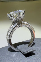 5 Carat Moissanite Silver Ring 925 Sterling Bright Women Jewelry with Box 753903c9-19c8-44cc-abc1-95e1ffdbc769-Max Trendsi