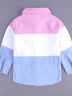 Boy's Children's Set Color Block Shirt & Ripped Jeans 2 Pcs 765c138b099845f38942e20625835ef8-Max-Origin Trendsi
