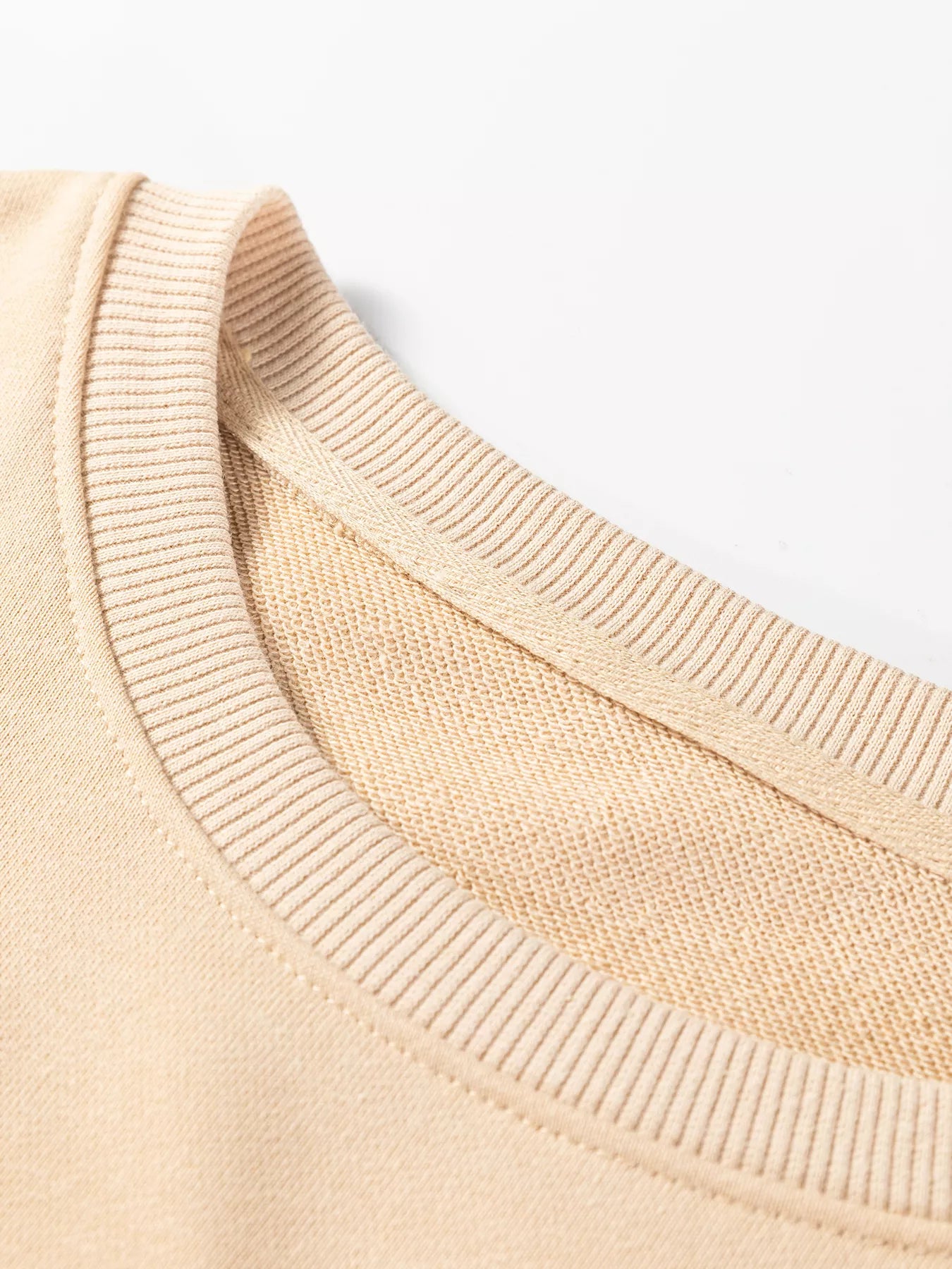 Women Sweatshirt Beige Embroidered Flower Pattern Long Sleeve Top 76779e00db13436fb4794d1696edbe9c-Max-Origin Trendsi