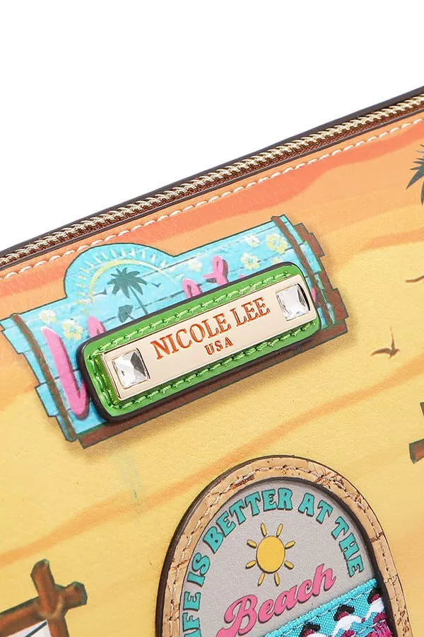 Nicole Lee USA Crossbody Bag Sun and Sand Print Vegan Leather Handbag 76b34ea8105a425c828ea0ca978b1911-Max-Origin Trendsi