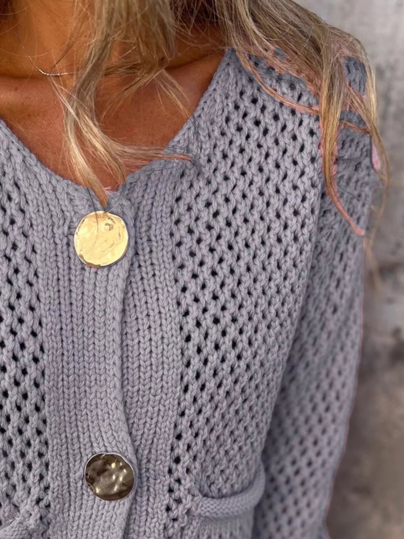 Women's Cardigan Crochet Knit Button Up Long Sleeve 77eb4430-44d3-4eab-981d-be4fd2ecccbc-Max-Origin Trendsi