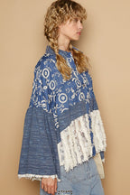 POL Women Shirt Floral Blue Lace Hem Embroidered Long Sleeve Embroidered 77f5cfc3-9128-4759-b2aa-a4cf78a15da9-Max Trendsi