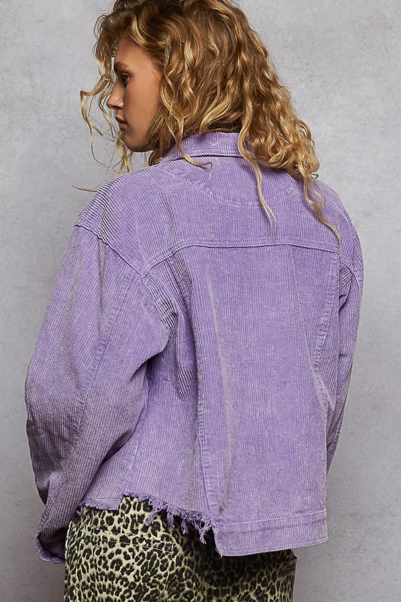 POL Trucker Jacket Corduroy Lavender Ribbed Long Sleeve 78a4ae4f-3d2d-4676-b693-cde4b83e5c38-Max-Origin Trendsi