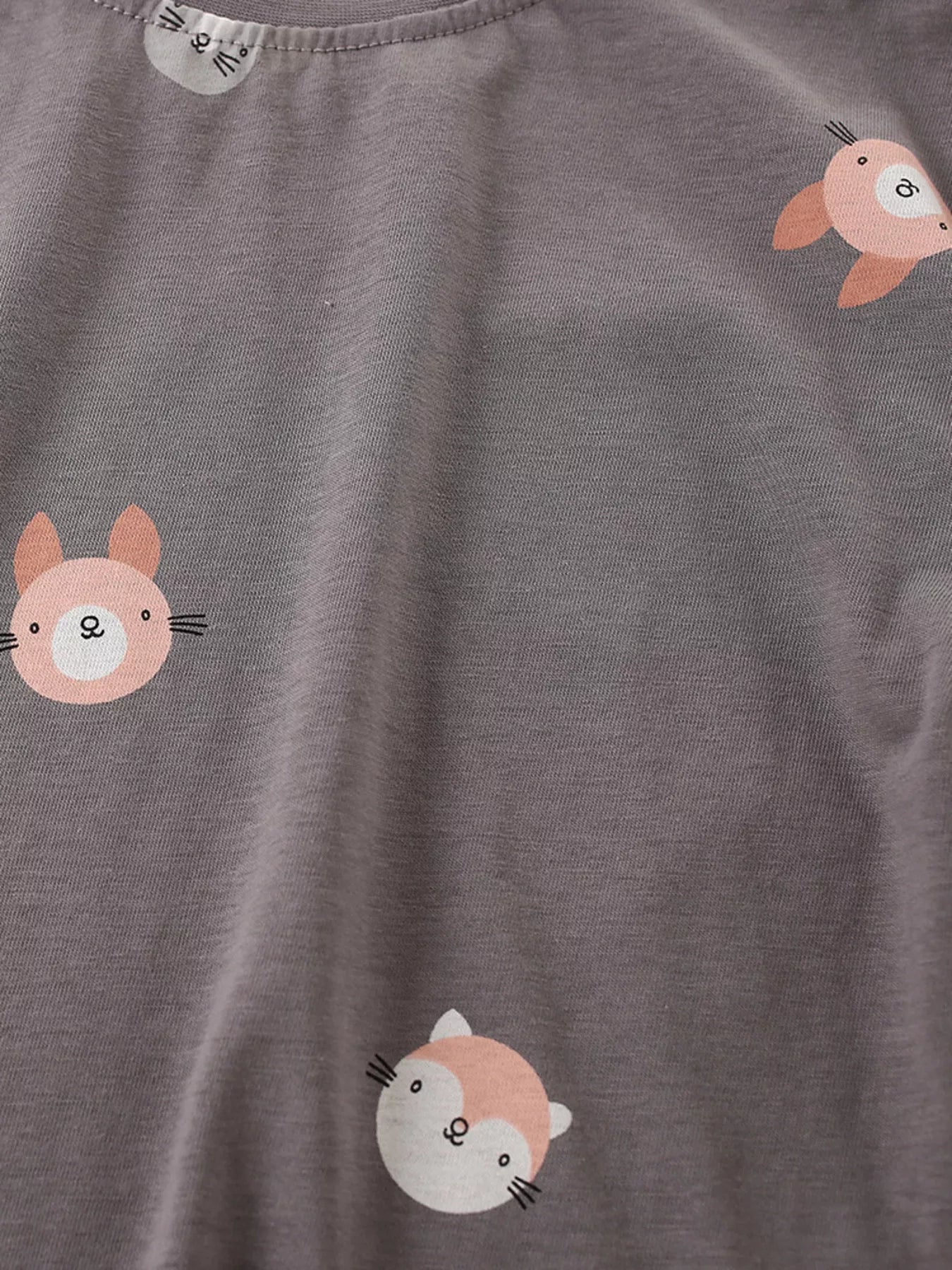 Girls T-Shirt Cute Animal Print Ruffle Long Sleeve for Children 79b94d255c834decba685b060884fd32-Max-Origin Trendsi