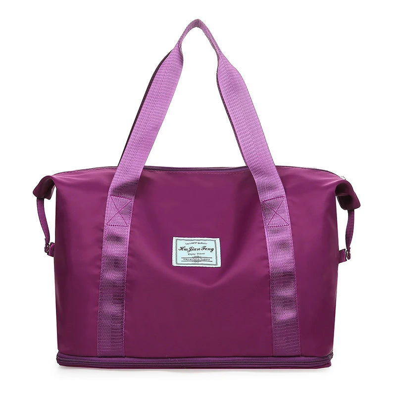 Travel Fitness Duffel Bag Waterproof Foldable Luggage Handbag Outdoor Luggage
