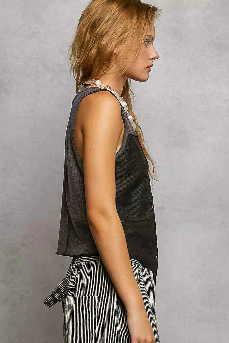 POL Ribbed Round Neck Cropped Tank with Lace Detail 7a57e9d0-36d8-4b9e-bfb1-b1b0c35cb991-Max-Origin Trendsi