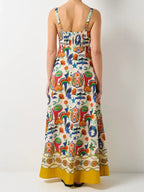 Maxi Cami Dress Summer Colorful Printed Square Neck Ruffled 7ab883c1e9504d97b57a8ba737bc6ae5-Max-Origin Trendsi