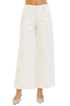 RISEN Ankle Wide Pants Cream High Rise Women Trousers 7ad1875de08c4f6c987a499bed64873b-Max-Origin Trendsi