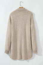 Pocketed Cardigan Button Up Long Sleeve Acrylic Soft Warm Knit Outwear 7b945a55-b4f6-489a-86ac-7e949aebb33b-Max Trendsi