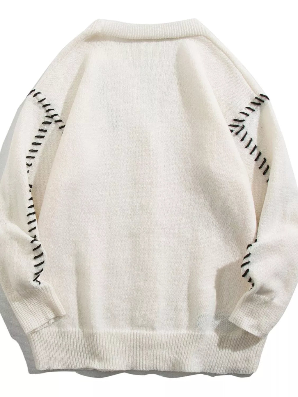 Men's Knit Cardigan V-Neck Ribbed Trim Bttoned Basic Style Plus Sizes 7befe416-4da7-4400-a1b7-458a35508dca-Max-Origin Trendsi