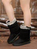 Women's Boots Low Heels Round Toe Platform Shoes 7bfce65a-c1eb-4df8-93ca-6d988a1791f1-Max-Origin Trendsi