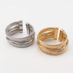 Womens Bracelet Multi-Layered Open 18K Gold-Plated Jewelry 7c4d6b90-d25b-4b4d-b1dc-b86620b1561a-Max-Origin Trendsi