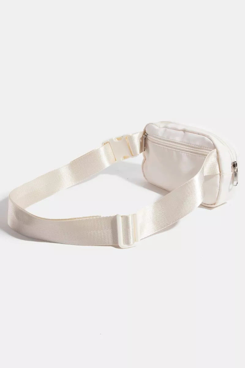 Fame Crossbody Bag Small Zipper Ivory with BRIDE Fuzzy Glitter Letters 7cb3aa05e1c14e8e90645a750ce235cf-Max-Origin Trendsi