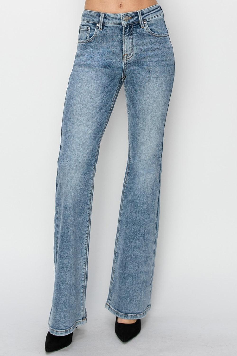 Jeans RISEN Mid Rise Bootcut Denim Pants Medium 7cbe6716-71de-44a8-a726-063851205d12-Max Trendsi