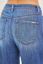 RISEN Womens Baggy Jeans Slouchy Medium Wash with Pockets 7ce71032-0b9e-4c84-b909-1f03d75f4365-Max-Origin Trendsi
