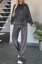 Outfit Set Women Velvet Full Size Boat Neck Long Sleeve Top and Pants Set 5XL 7d337169-42df-4a72-bb53-2dc65e43e770-Max Trendsi