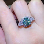 Silver Ring 3 Carat Moissanite 925 Sterling Jewelry Silver 7d894630-6304-4936-afdd-f2c0d5c3362b-Max Trendsi