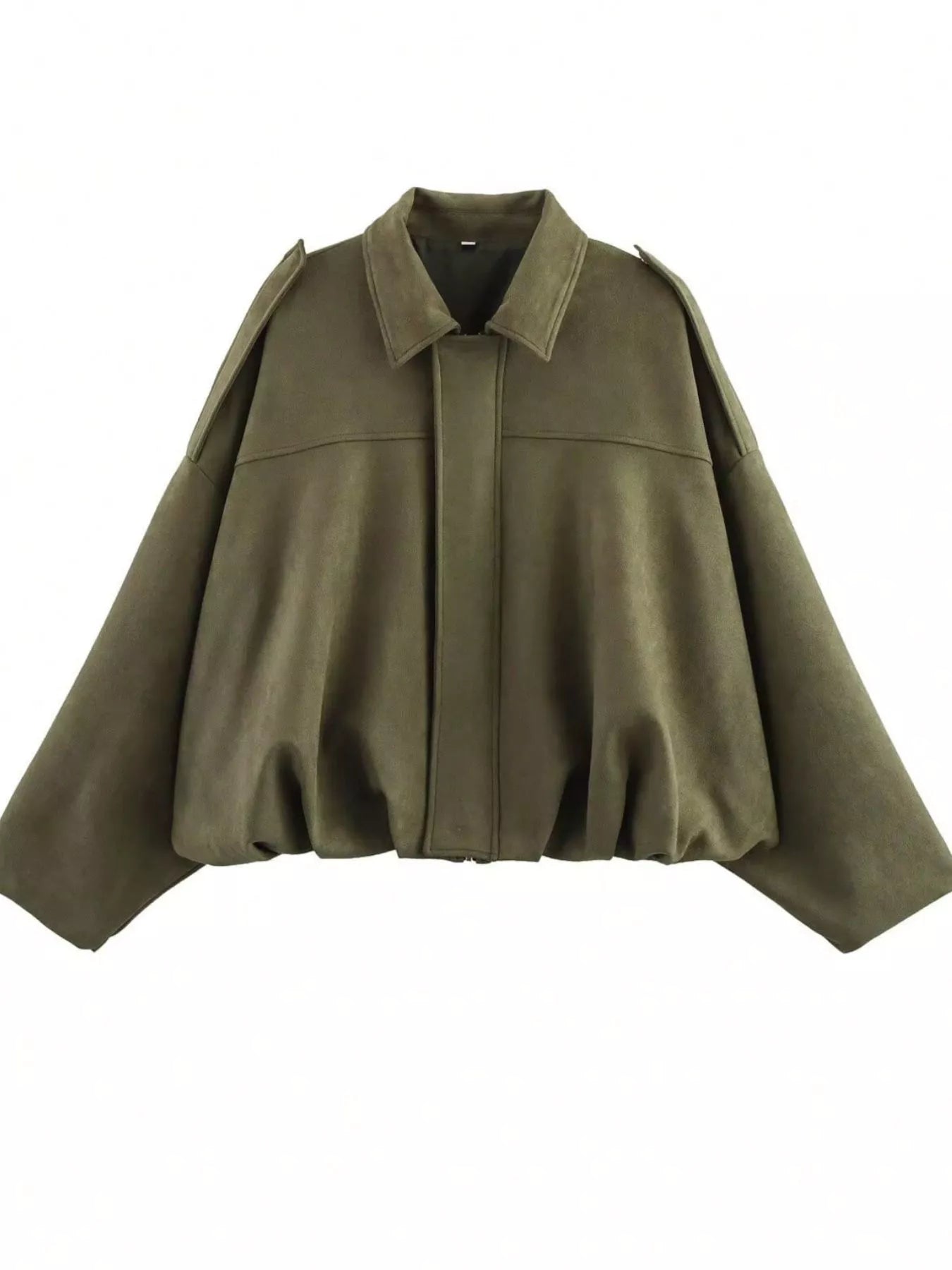 Womens Jacket Oversized Faux Suede Zip Up Long Sleeve Casual Outwear 7f5cb453-5a1e-437d-9b04-f73327ed8f16-Max-Origin Trendsi