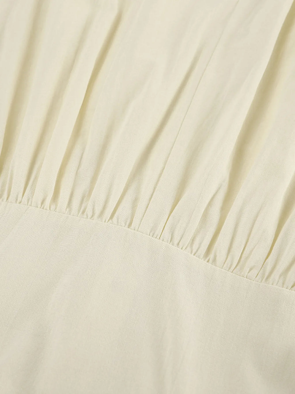 Women's Romper Cotton Button-Front Wide Strap Ruffled Khaki Jumpsuit