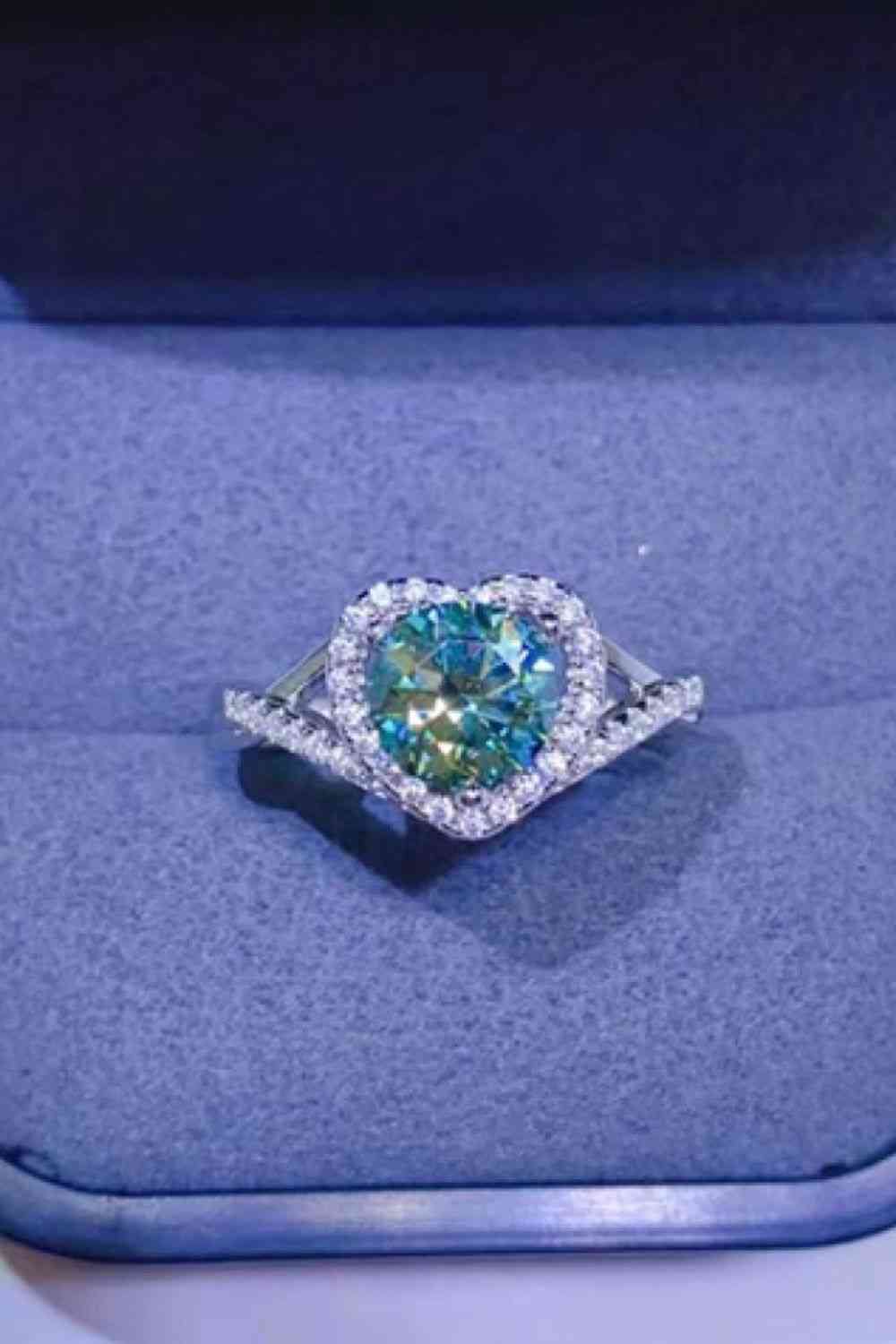 Adored Heart Ring 1 Carat Moissanite in 925 Sterling Silver 7fae4a439cdd44d3a25fd897b38ca079-Min Trendsi