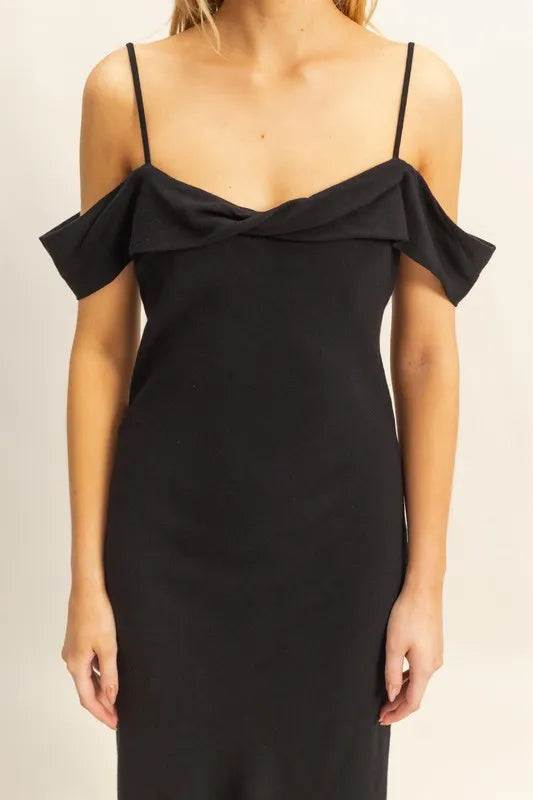 HYFVE Maxi Cami Dress Black Flattering Fit Backless Asymmetrical 8000c70133034bebbd5def354bcde170-Max-Origin Trendsi