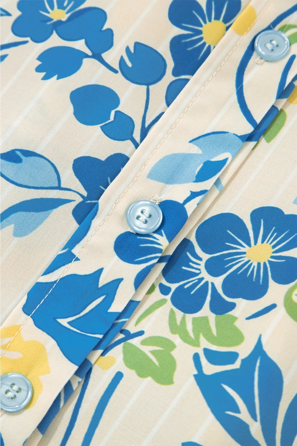 Women's Shirt Floral Printed Puff Short Sleeve Summer Top 805865c5-96af-4520-a794-aaadd47eb1d4-Max-Origin Trendsi