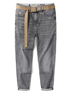Men's Jeans Casual Gray Wash Denim Pants 80bb1392da904f0bbbec31b672ace8c0-Max-Origin Trendsi