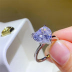 5 Carat Heart Shape Ring 925 Sterling Silver Moissanite Jewelry 80ddec36-2c5b-4ce7-bd7d-19770f82982c-Max Trendsi