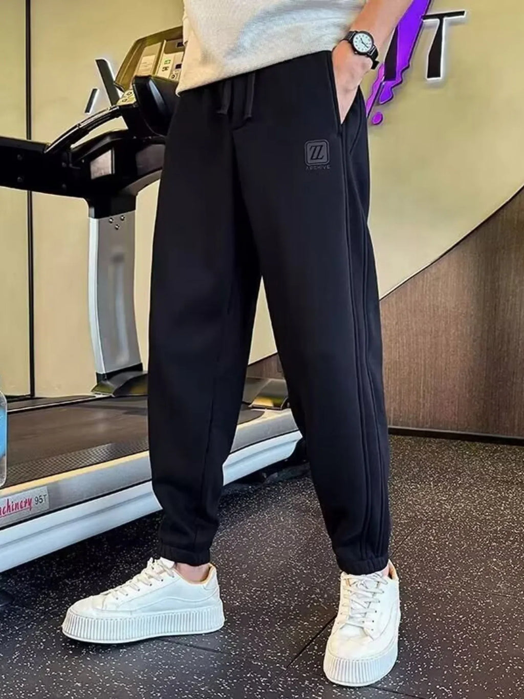 Men's Loose Fit Joggers Drawstring Waist Pocketed Pants M-3XL 82b3140286f54431b762a829683e5877-Max-Origin Trendsi