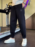 Men's Loose Fit Joggers Drawstring Waist Pocketed Pants M-3XL 82b3140286f54431b762a829683e5877-Max-Origin Trendsi