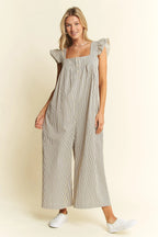 Jade By Jane Jumpsuit Women Stripe Sleeveless Ruffle Wide Leg Pocketed 83f01130b47f4d67a820eb4c9c8203a3-Max-Origin Trendsi