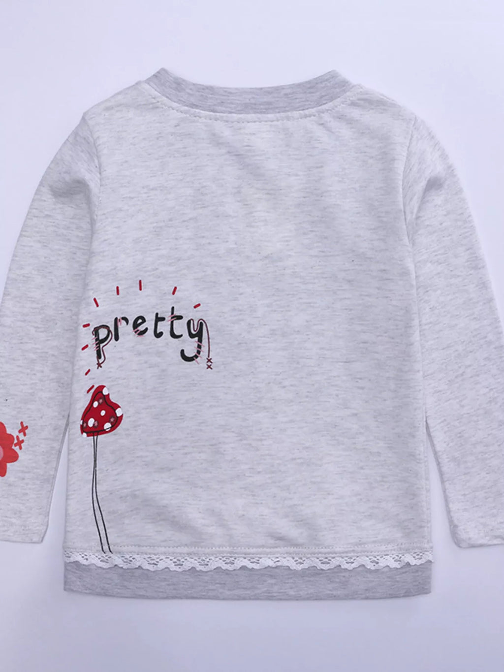 Girl's Outfit Set Long Sleeve Round Neck Top and Jeans for Children 84123db81f554e4080590830a8f807ef-Max-Origin Trendsi