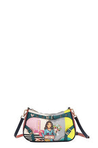 Nicole Lee USA Crossbody Bag Small Crescent Shaped Eco-leather Printed Multicolor One Size 8469316a-d39e-4998-8c8f-4d8d1285c50b-Max Trendsi