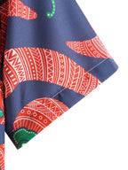 Men's Shirt Pepper Printed Buttoned Short Sleeve Top 84725b00-7eb2-4a4a-b36c-97a608aa01aa-Max-Origin Trendsi