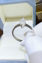 Silver Ring 2 Carat Moissanite White Thin Oval 925 Sterling Elegant Jewelry 849adc21-bff2-4a67-a90a-e82eb8fbee31-Max Trendsi