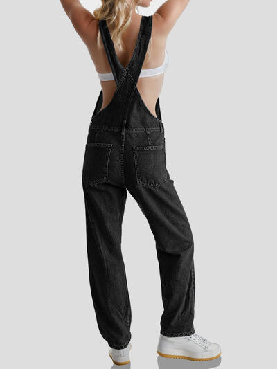 Black Denim Overalls Women's Square Neck Wide Strap Full Size Jumpsuit 859cd0fe-5cc7-4096-8df6-61026bb27897-Min Trendsi