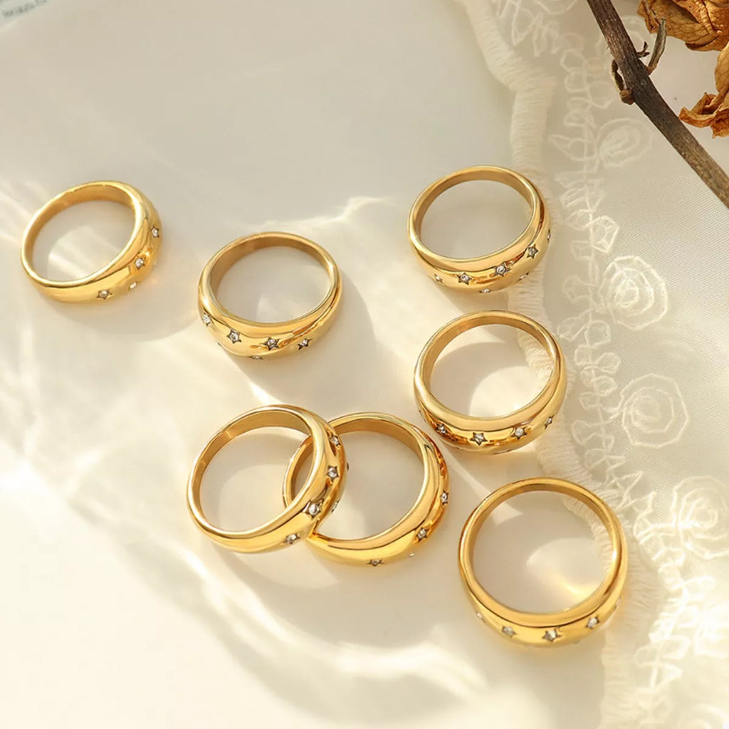 18K Gold-Plated Star Zircon Ring Gold Jewelry 85e614a8-17d1-4403-a70a-241237a5c953-Max-Origin Trendsi