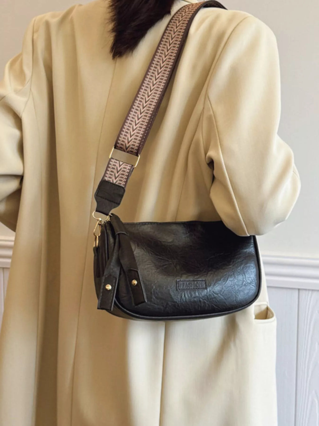 Retro Style Womens Small Shoulder Crossbody Bag with Wide Strap Zipper 86cd13dd-9106-4a5c-82aa-7bed73eaef09-Max-Origin Trendsi