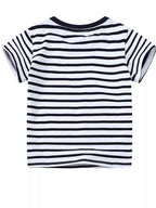 Boy's T-Shirt Cotton Striped Multicolor Animal Crew Neck Short Sleeve Top 86defdae-66cb-448b-b0ce-2ccbf51e4441-Max-Origin Trendsi