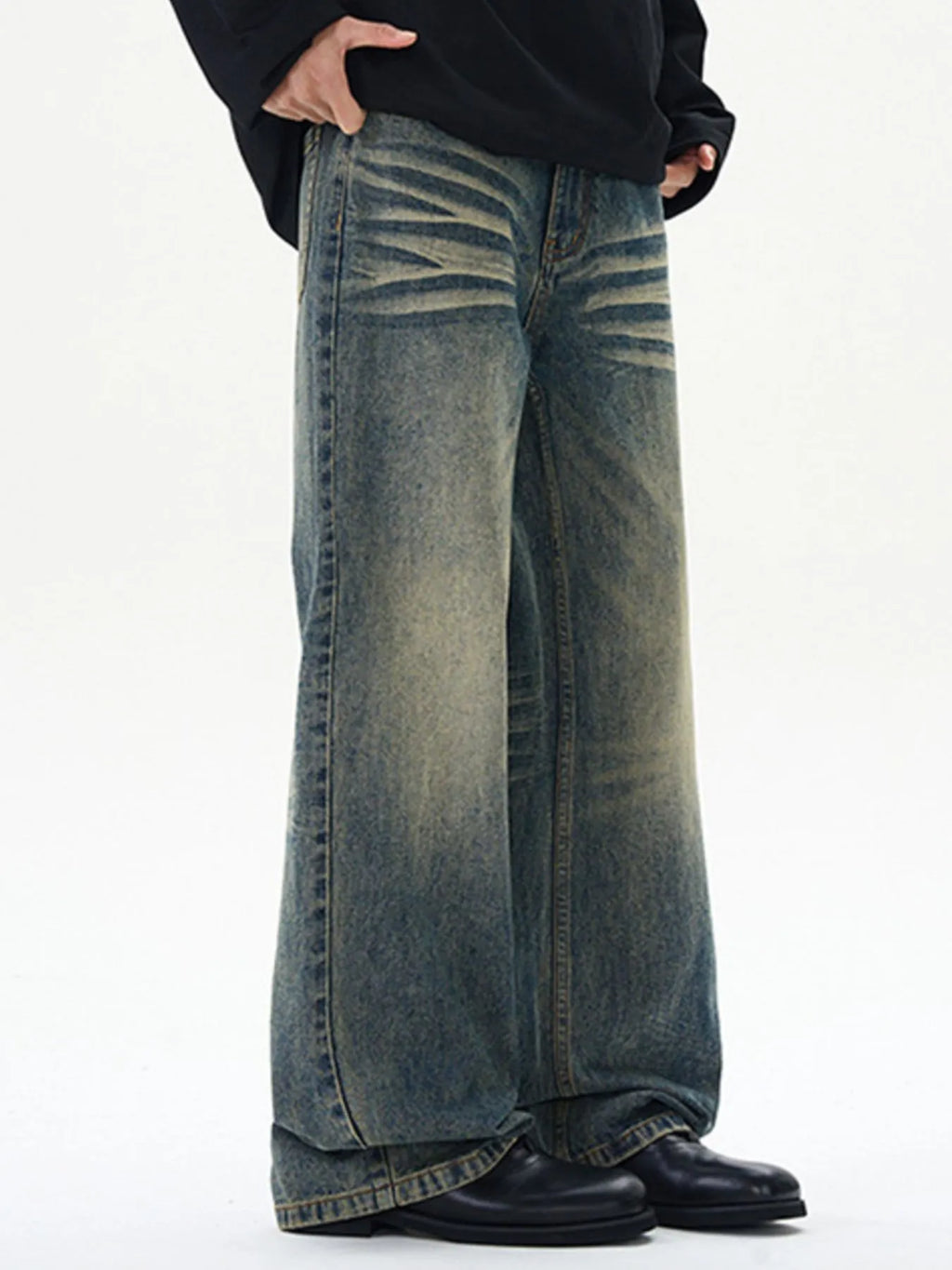 Men's Wide Leg Jeans Vintage Blue Washed Relaxed Fit Denim Pants 87896335-2a8a-4901-93df-78017189b53b-Max-Origin Trendsi
